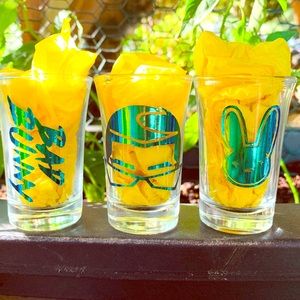 Bad bunny el conejo malo shot glasses set